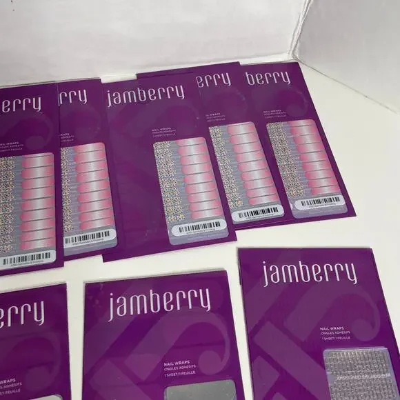 NEW 22 Piece JAMBERRY Nail Decal Set - Picture 6 of 7